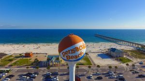 pensacola beach is located on the gulf islands national seashore