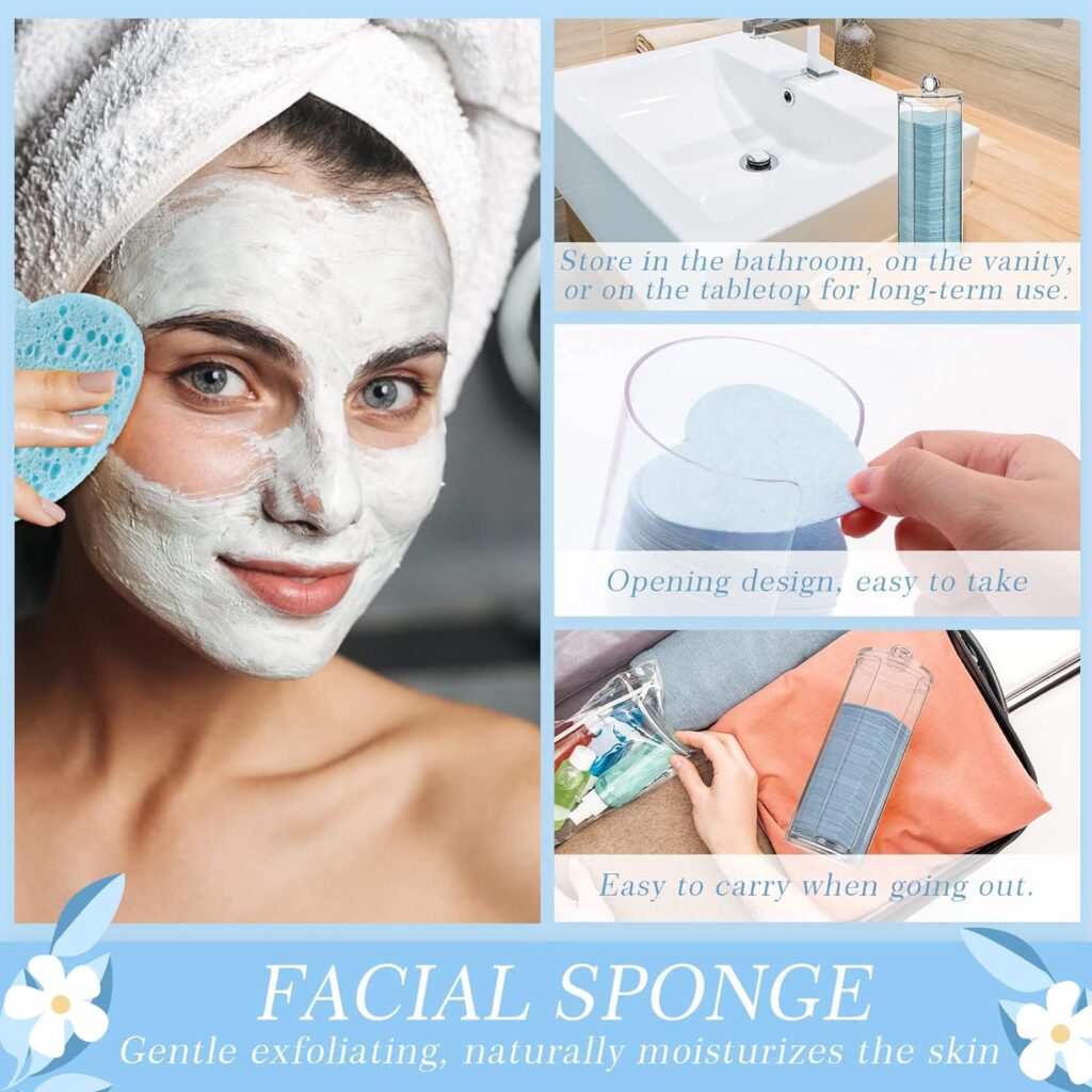 120 pcs compressed facial sponges review