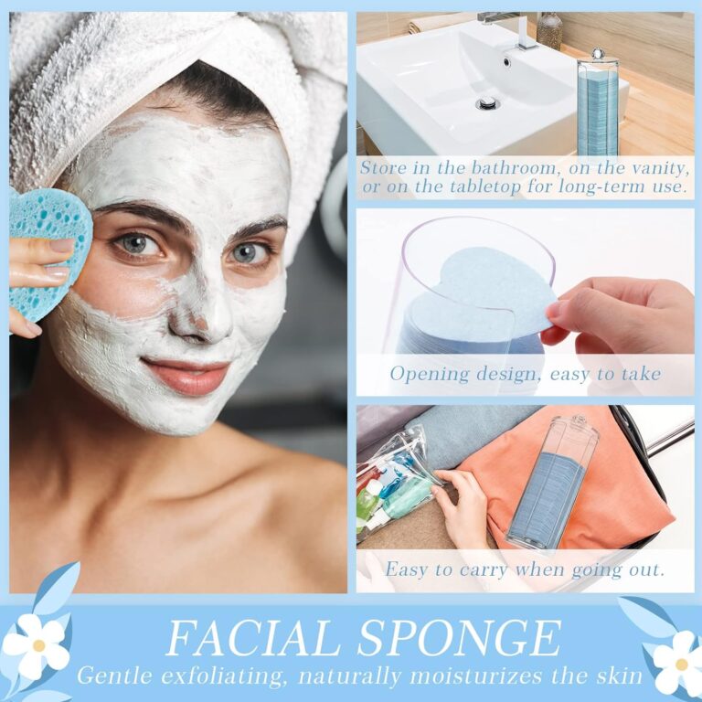 120 pcs compressed facial sponges review